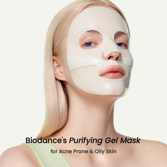 Cleanse and prep the skin before applying the sea-kelp mask